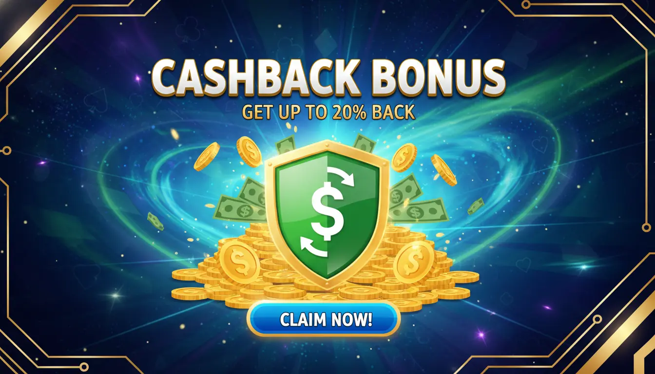 Glory casino cashback bonus