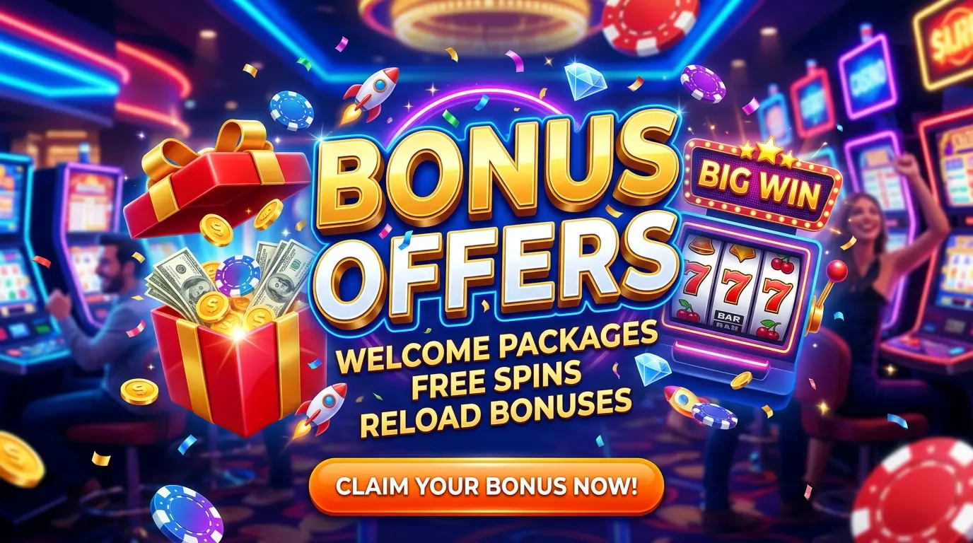 Glory casino bonus offers